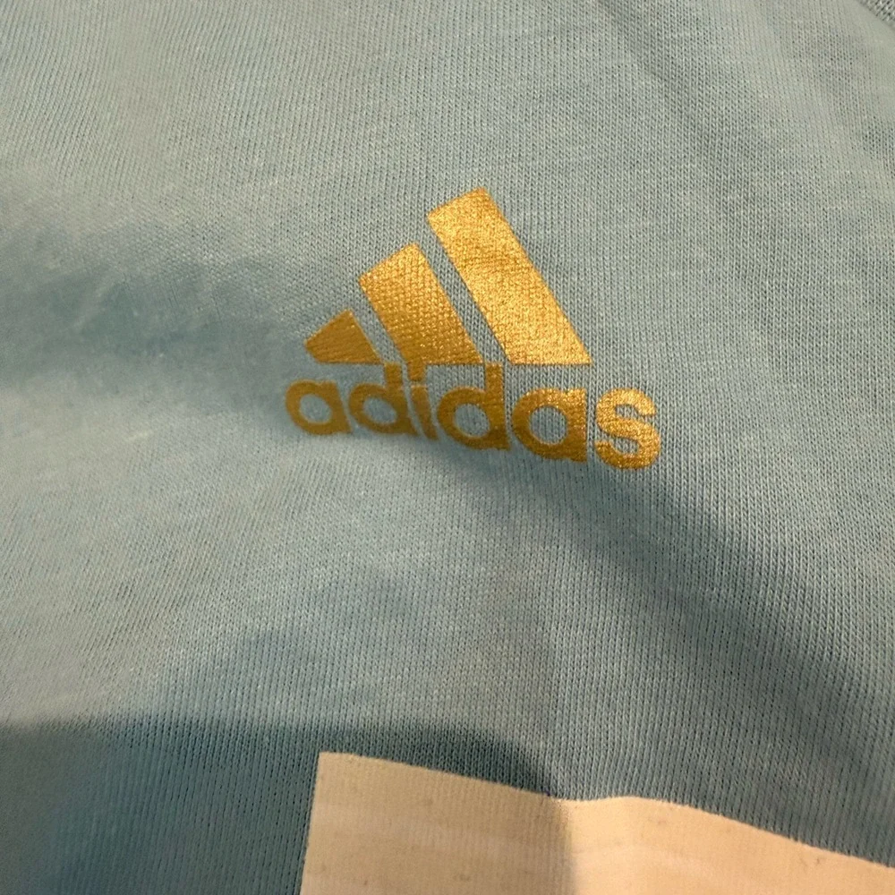 Adidas Sky Blue Graphic Tee FiFA World Cup Rusia‎ 2018
